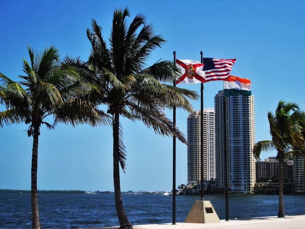 Flug nach Miami
