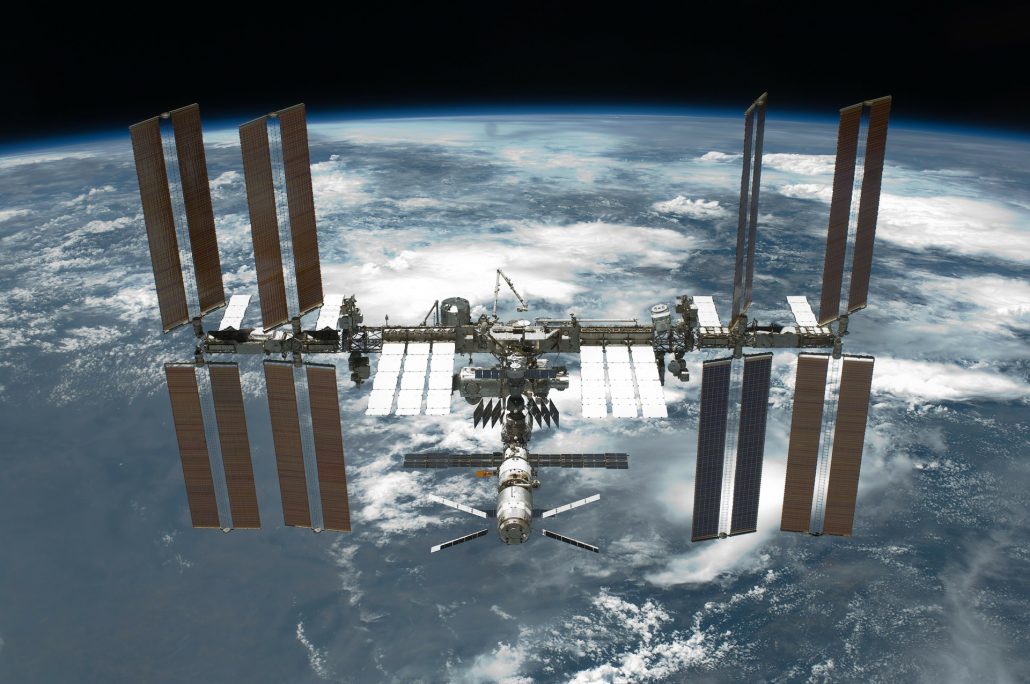 ISS im Weltraum